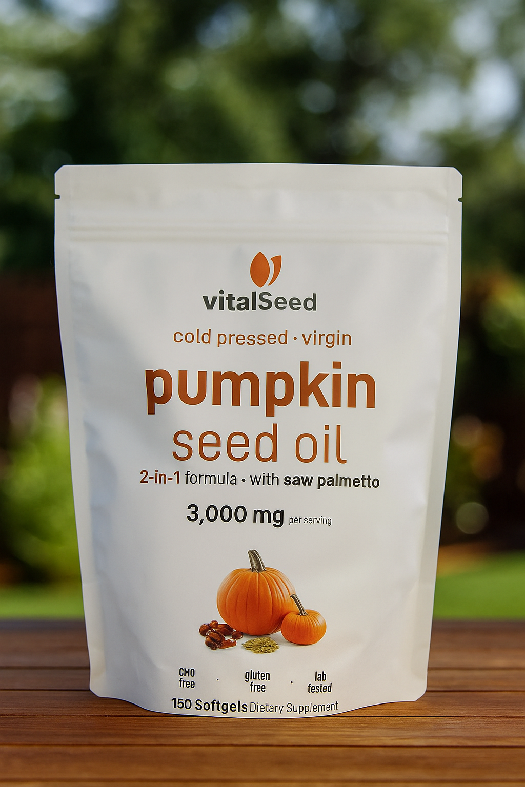 VitalSeed pumpkin seed Oil capsules